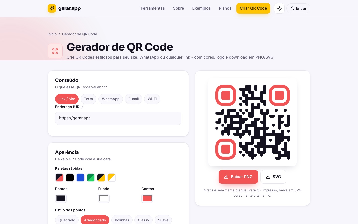 Gerador de QR Code, uma das ferramentas mais usadas
